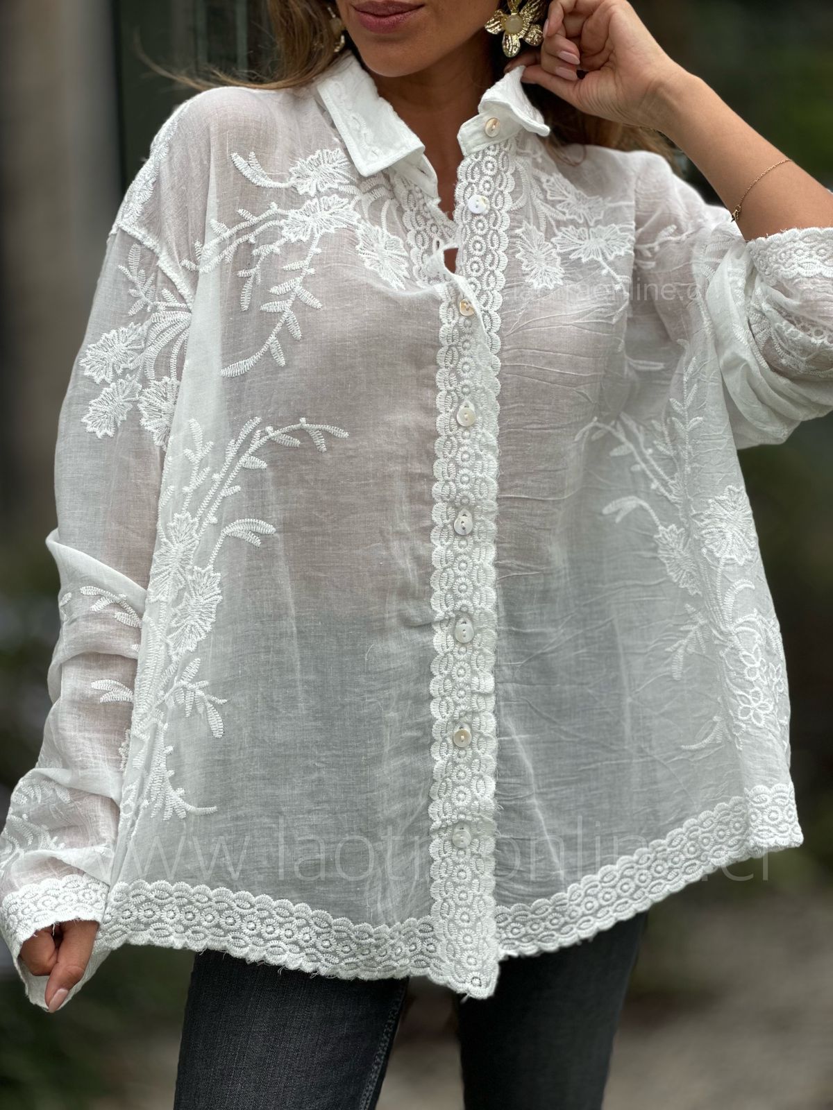 Blusa Capricho blanco