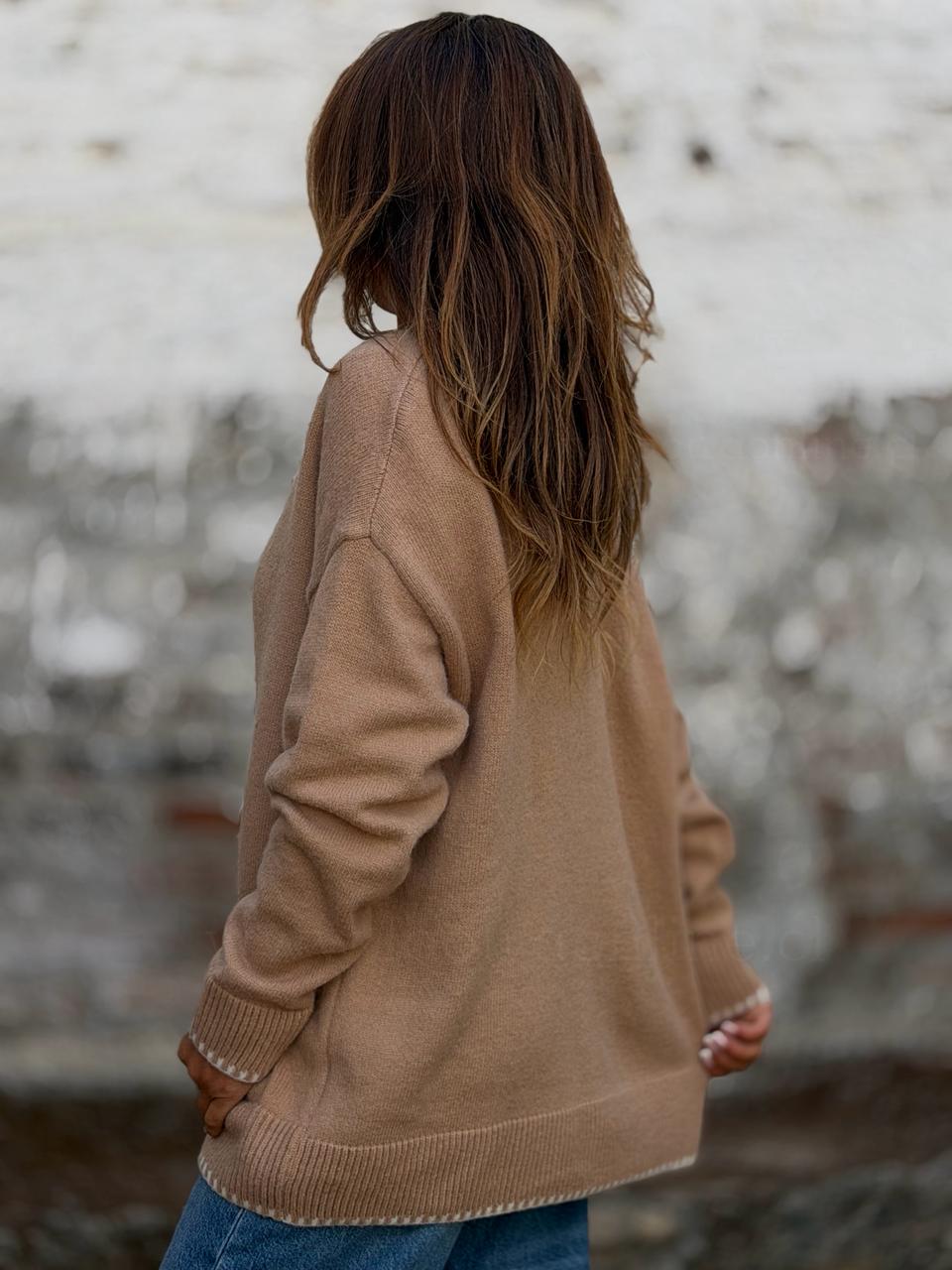 Sweater Palermo camel