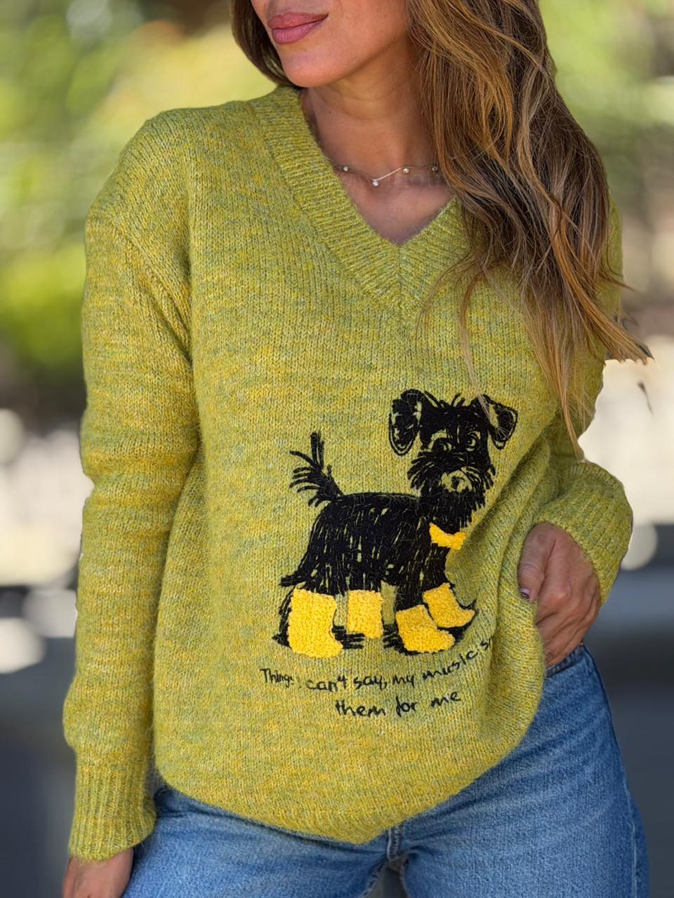 Sweater Puppy limon