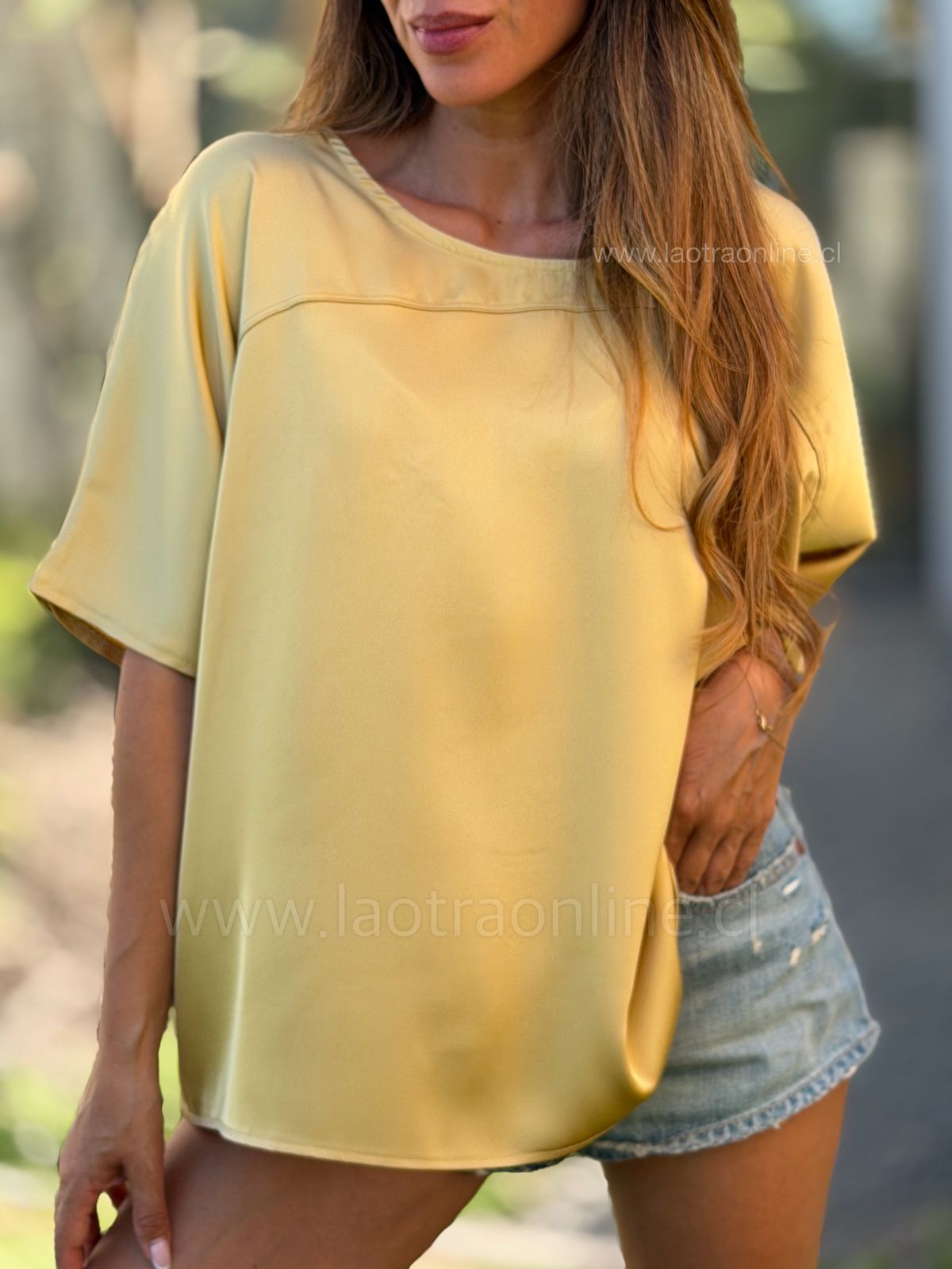 Polera Milano amarillo