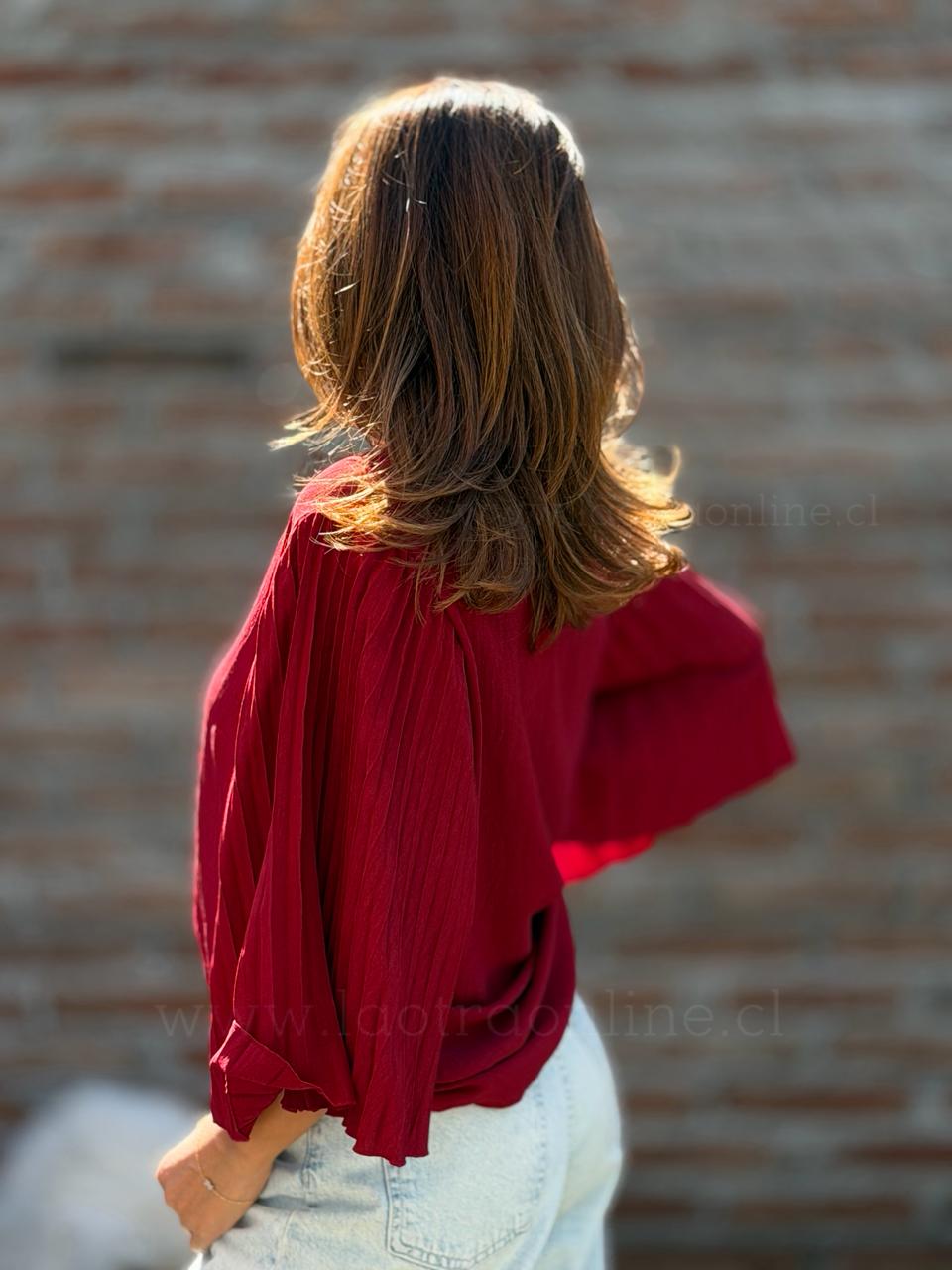 Polera Saona cherry