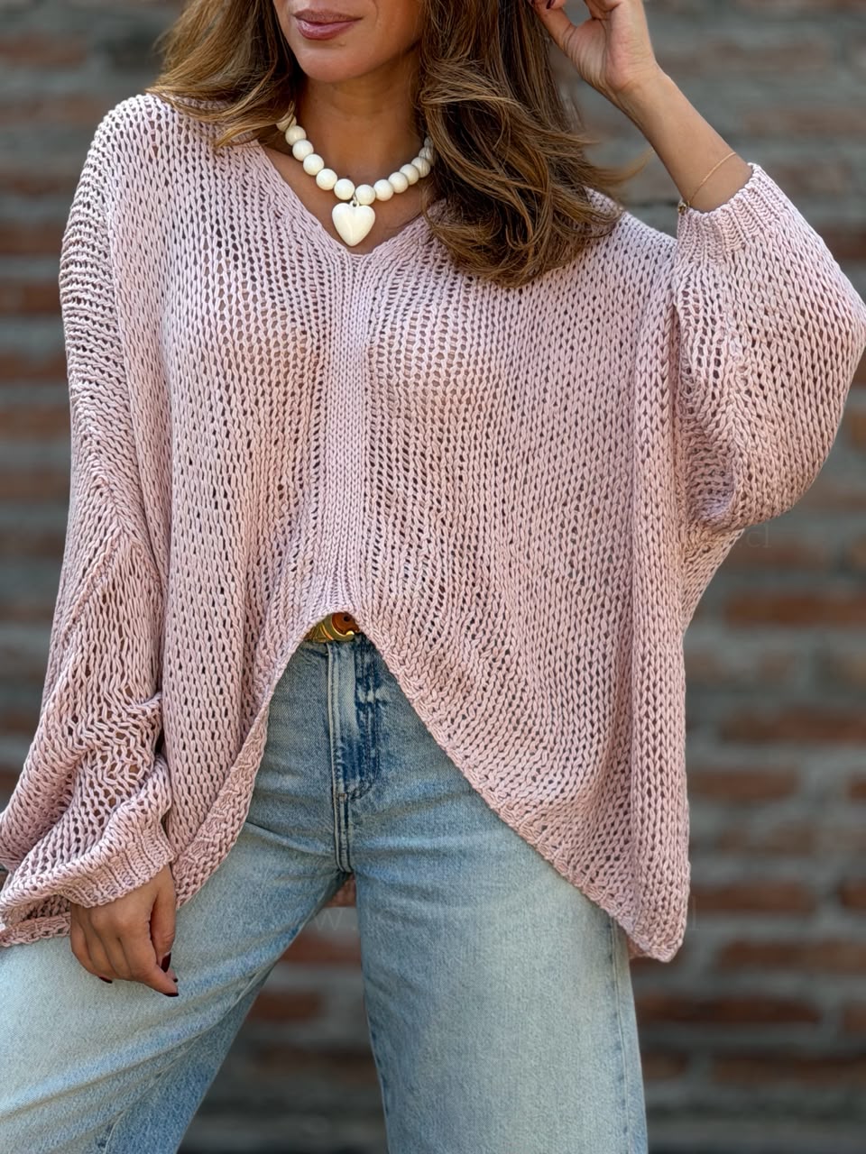 Sweater Wow rosa