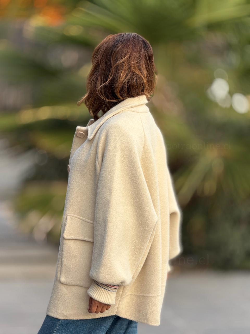 Abrigo Kansas crema