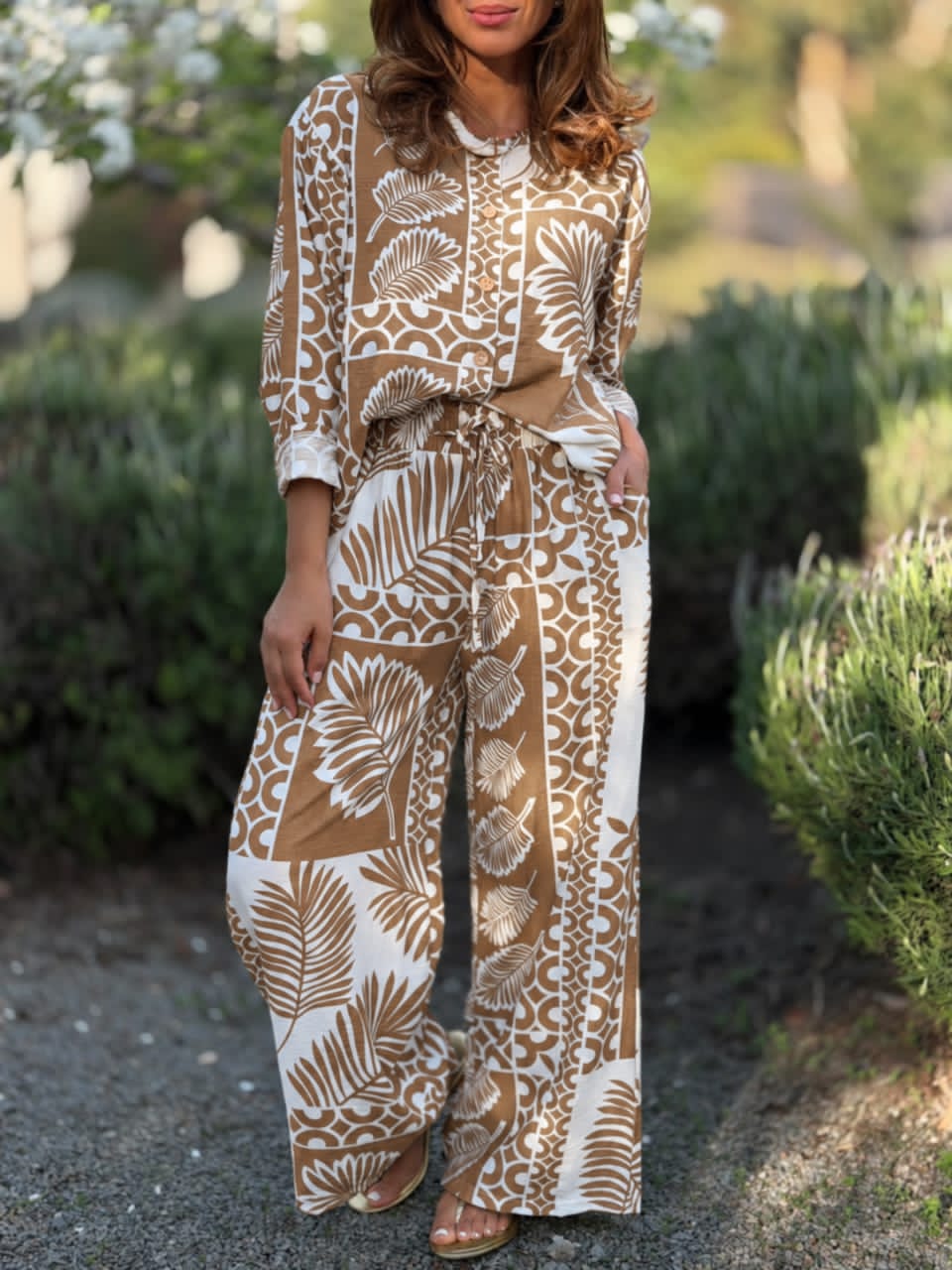 Set estampado toffe