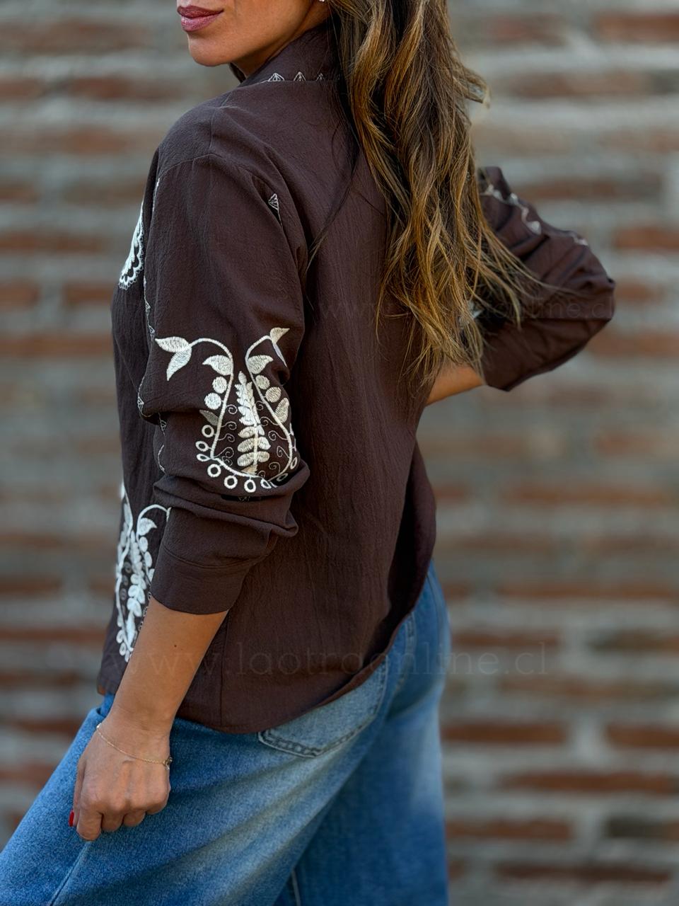 Blusa capricho choco
