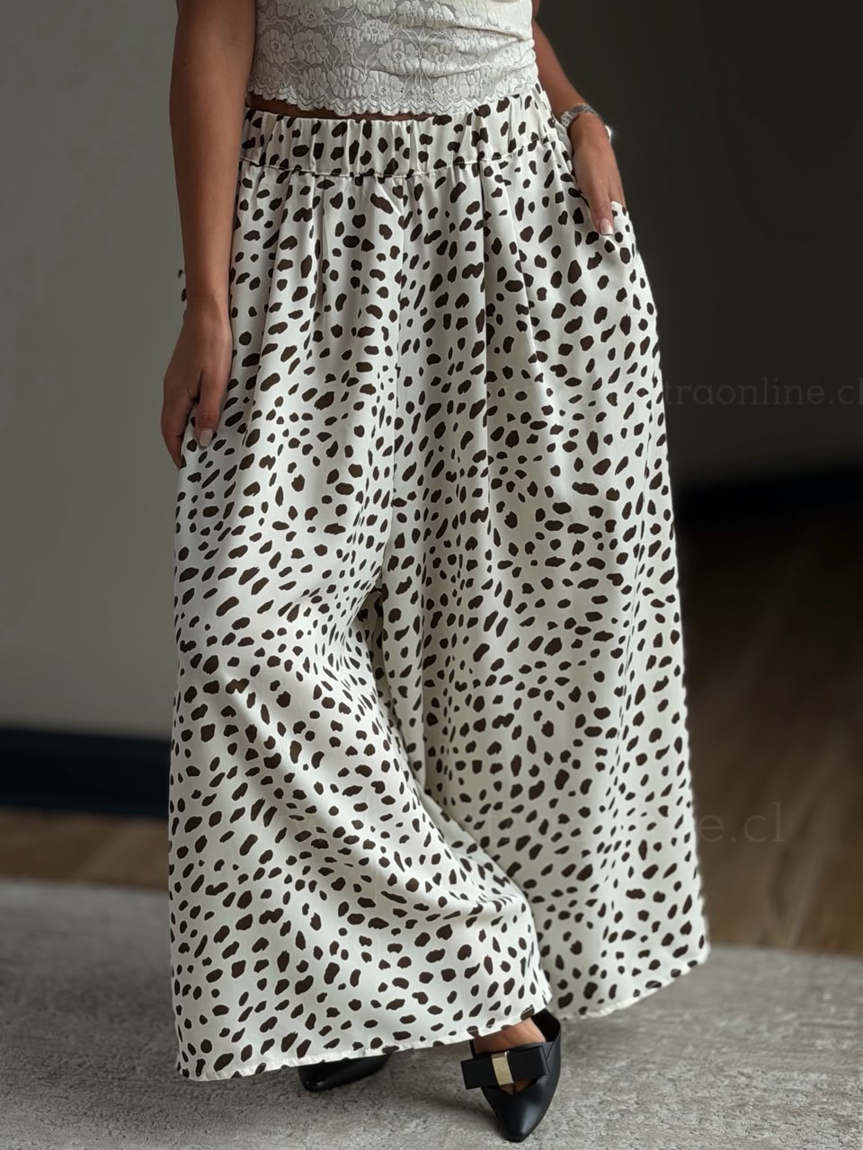 Falda/Pantalón blanco