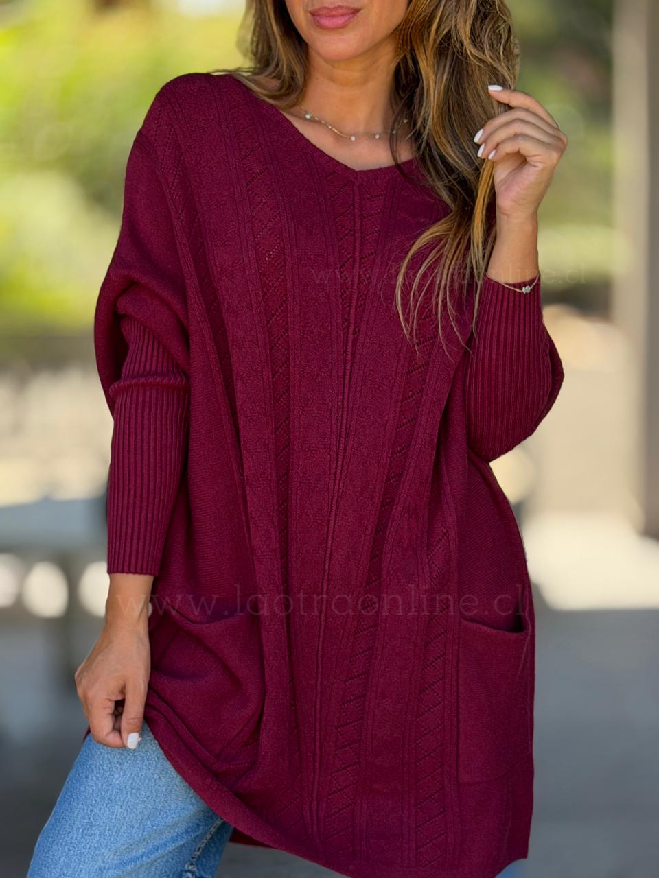 Sweater Bella cherry