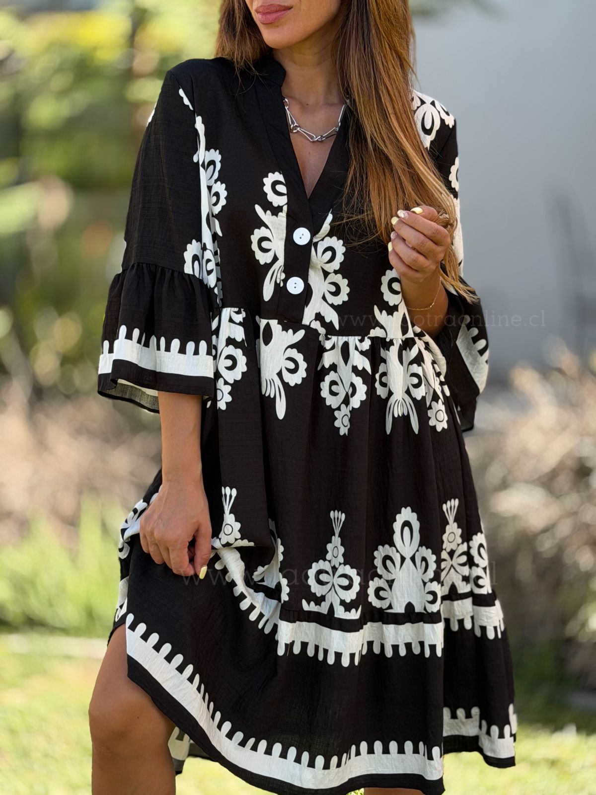 Vestido Británico negro