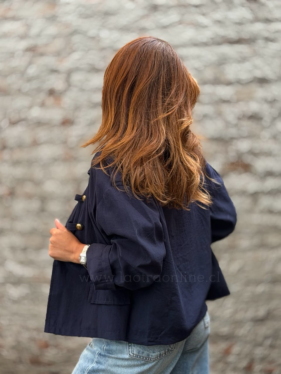 Chaqueta New Napoleon II azul