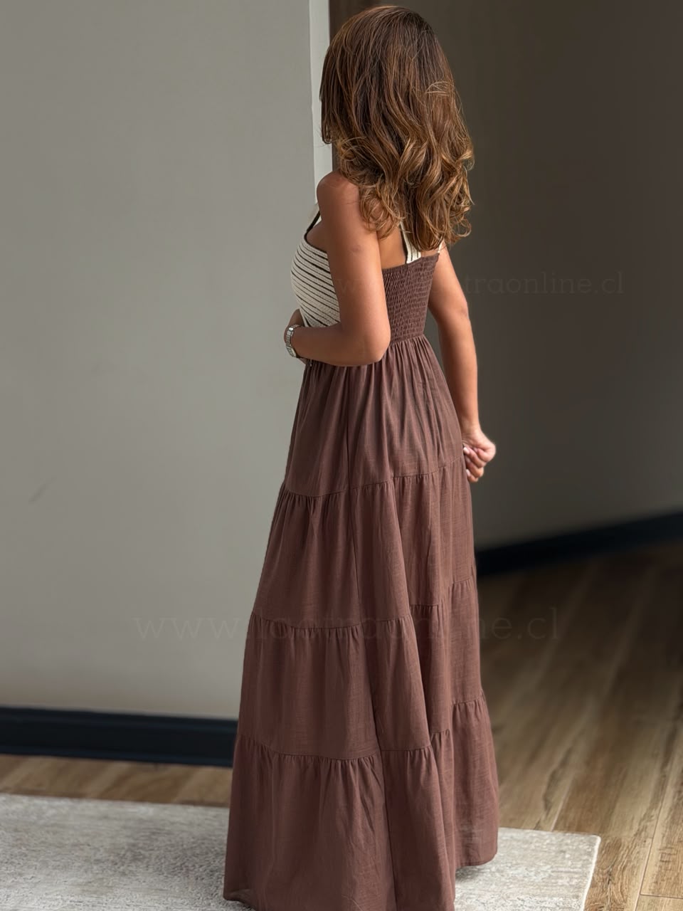 Vestido Jamaica marrón
