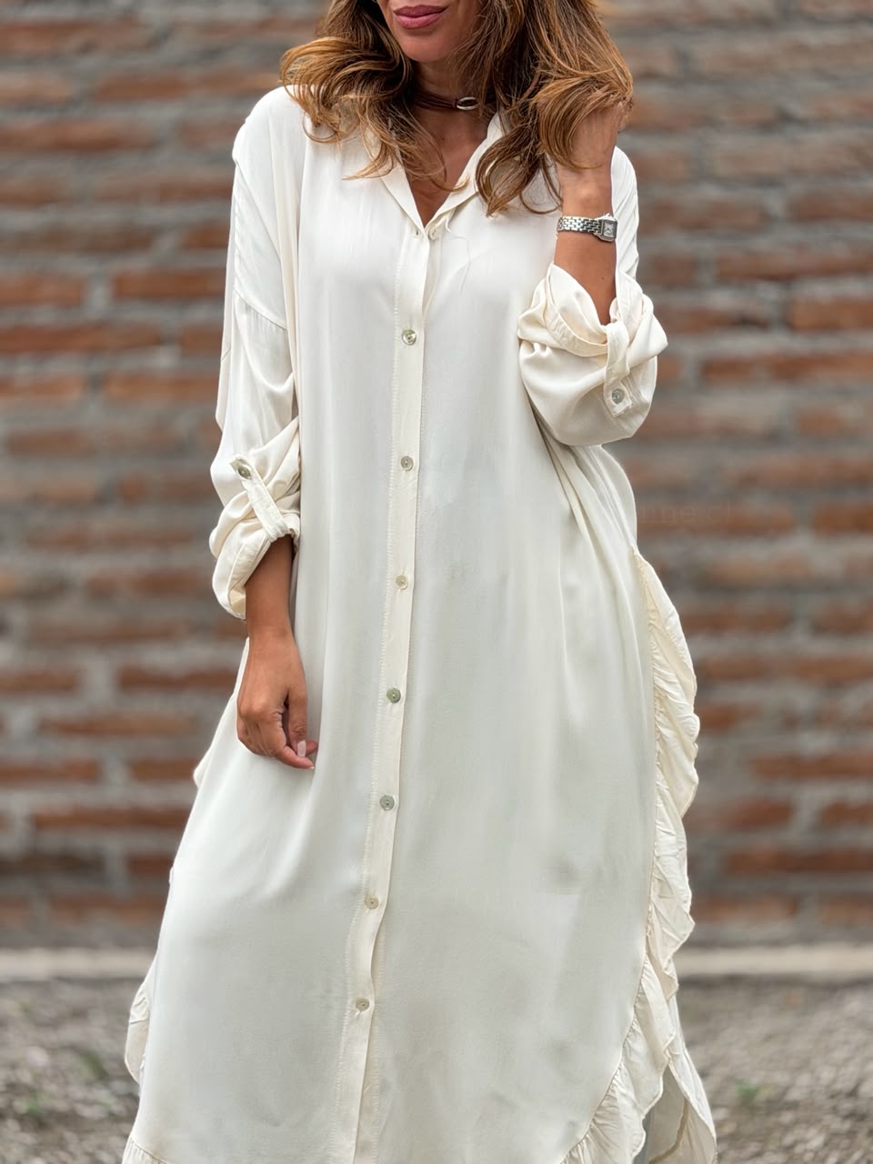 Camisero Vuelos marfil