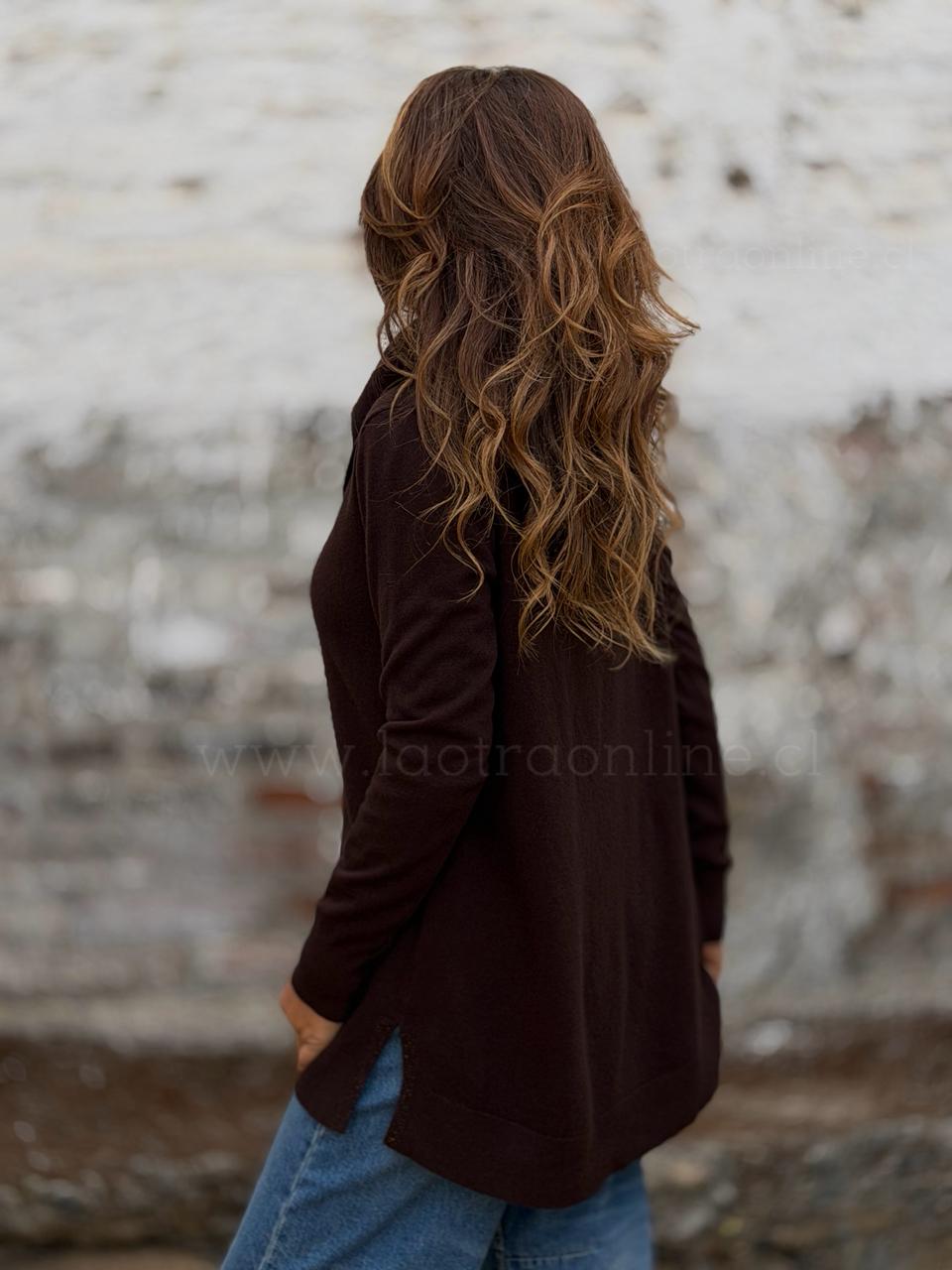Sweater Copenhague marrón