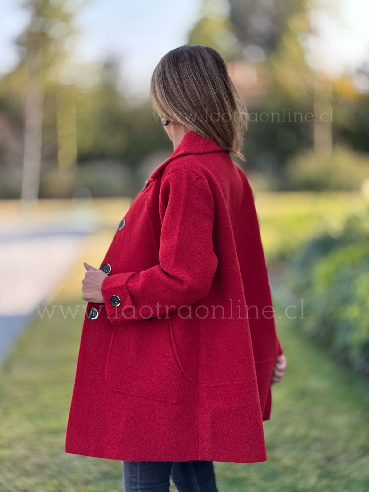 Abrigo Sacramento rojo