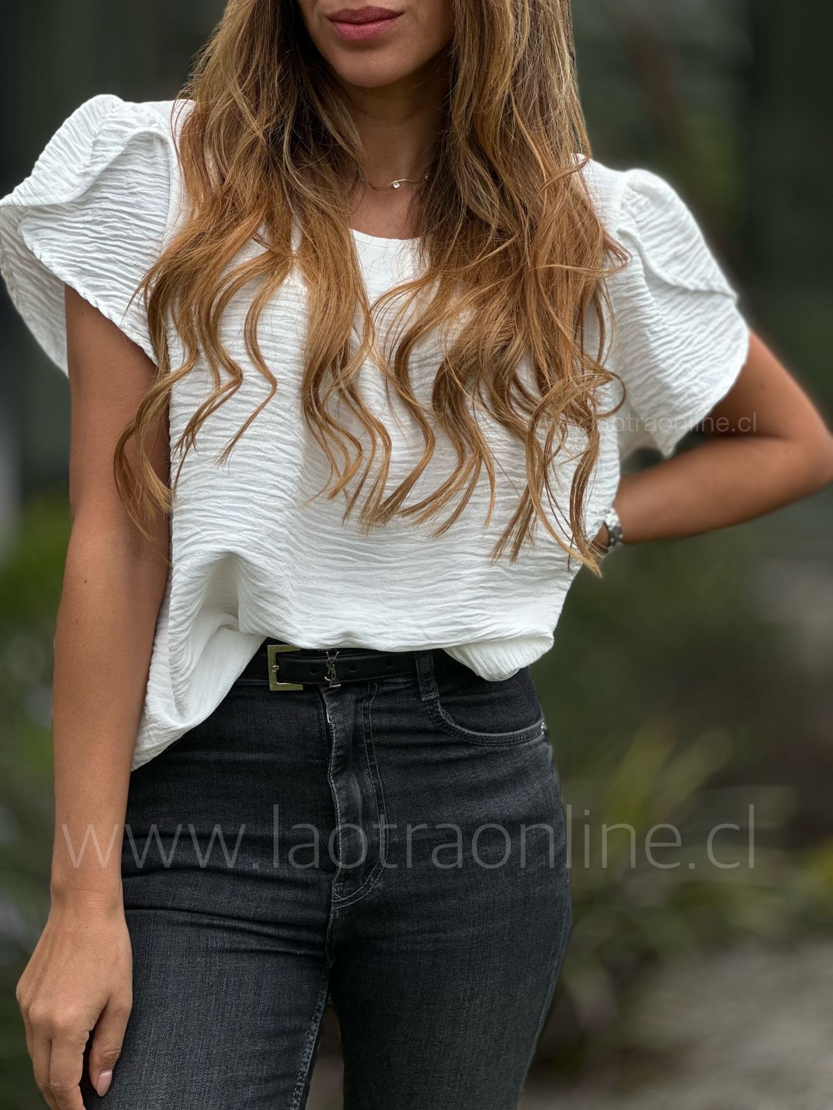 Polera Capadocia blanco