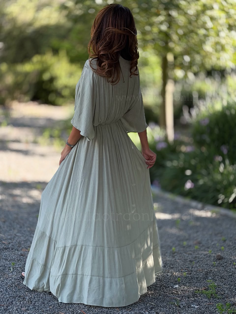 Vestido Islandia menta