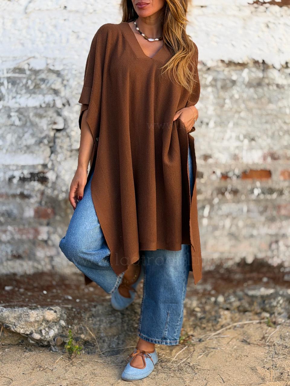 Sweater/Ponchito Liz otoño