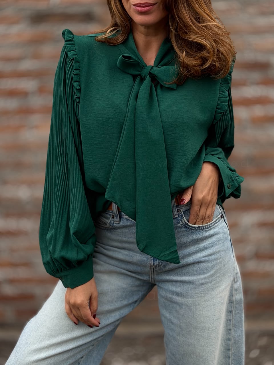 Blusa Insuperable esmeralda