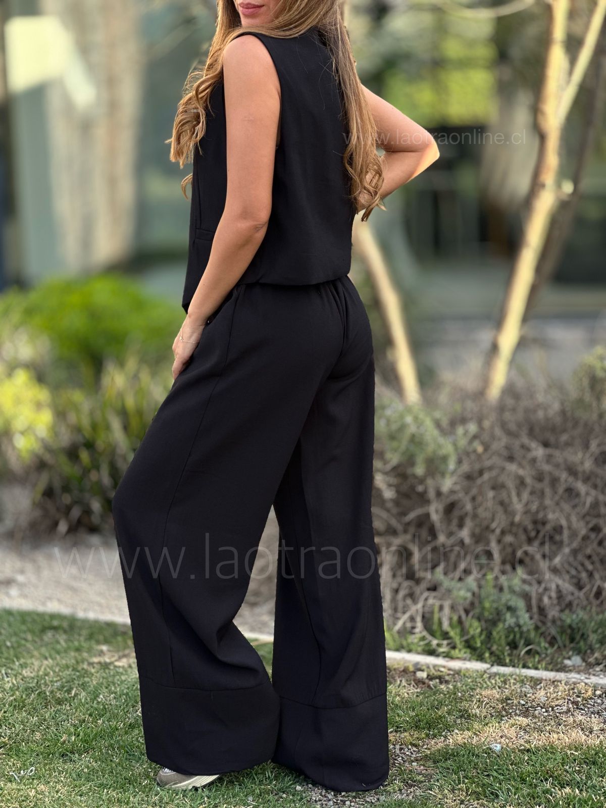 Pantalón Capri negro