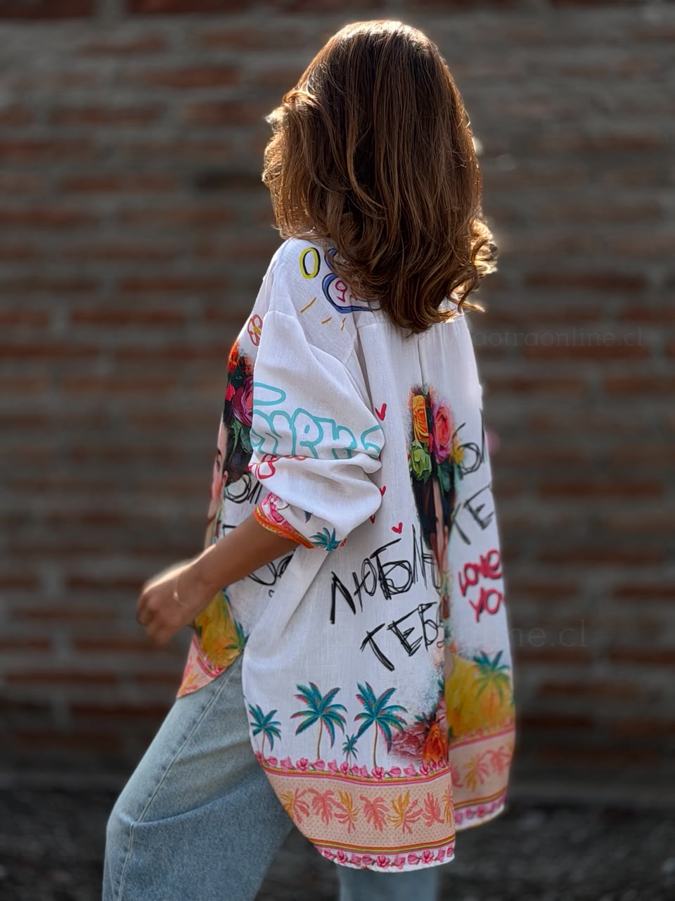 Blusa Frida blanco