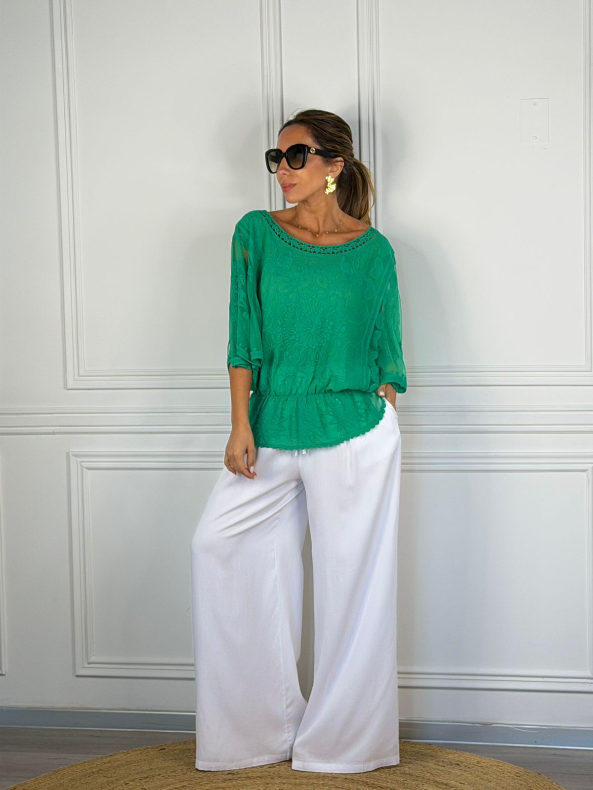 Polera Portugal verde