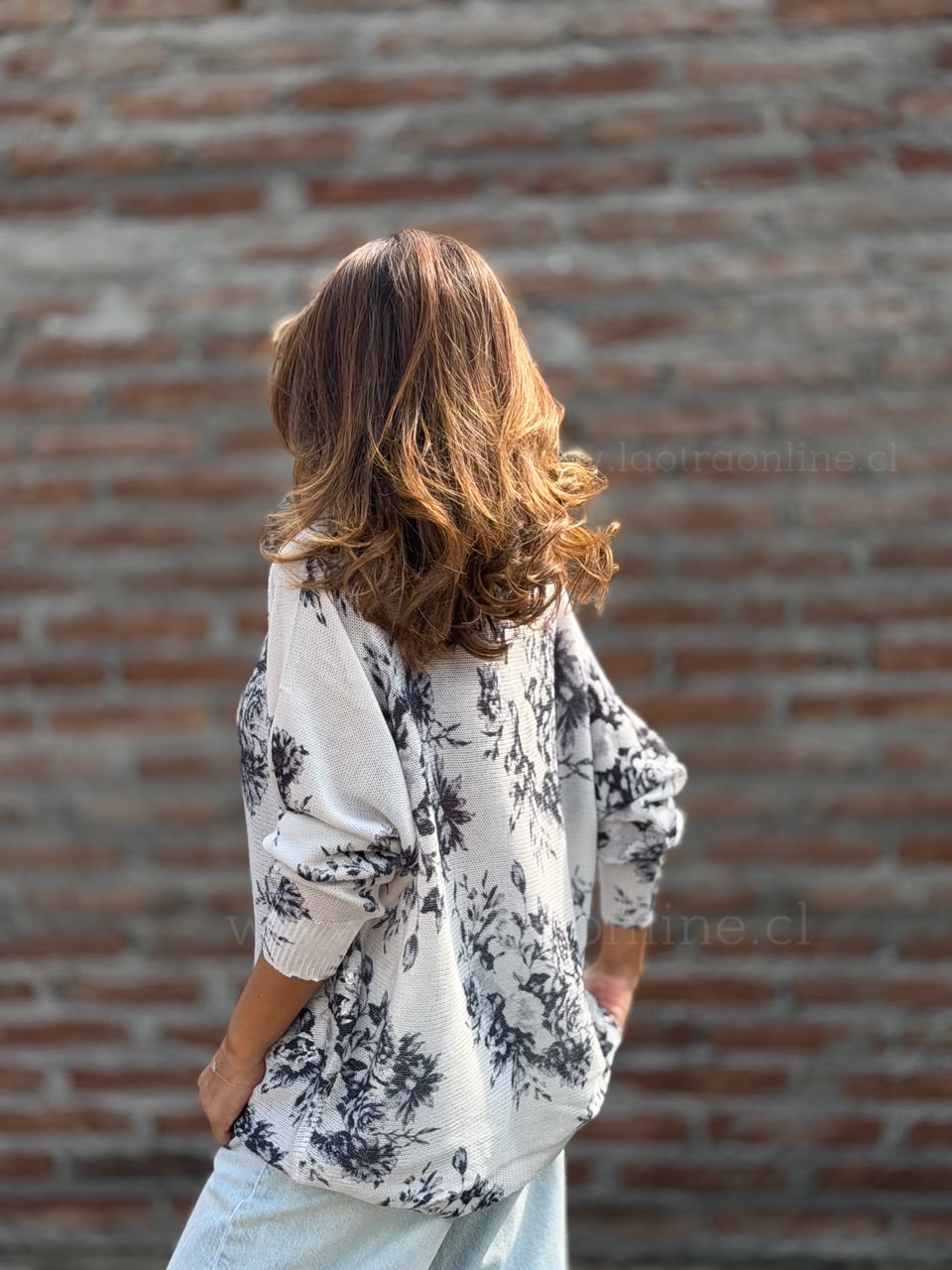Sweater Eiffel blanco