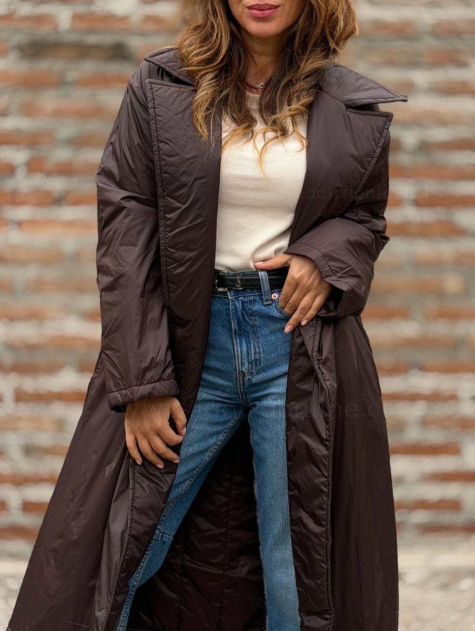 Parca Trench Roma choco