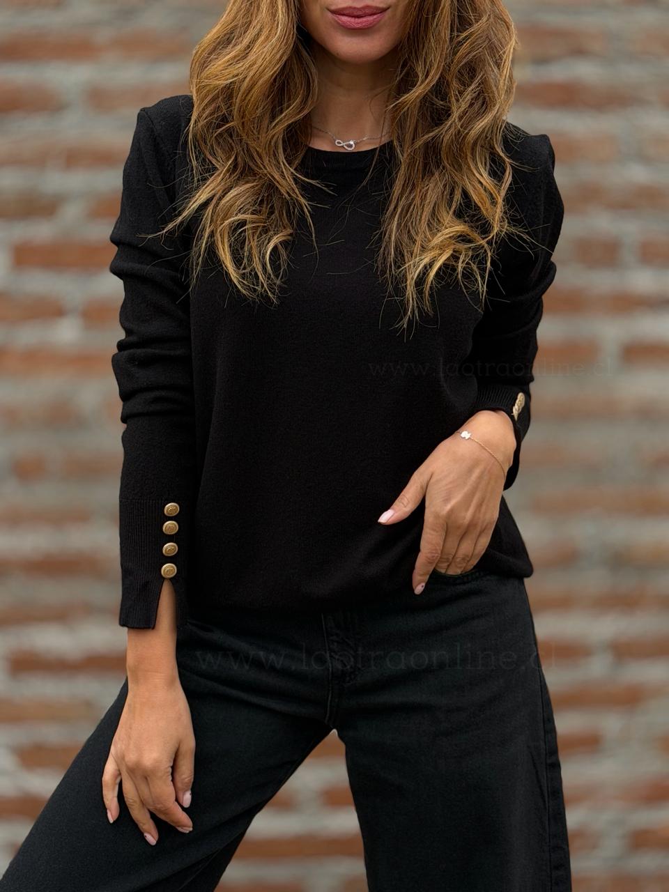 Sweater Windsor negro