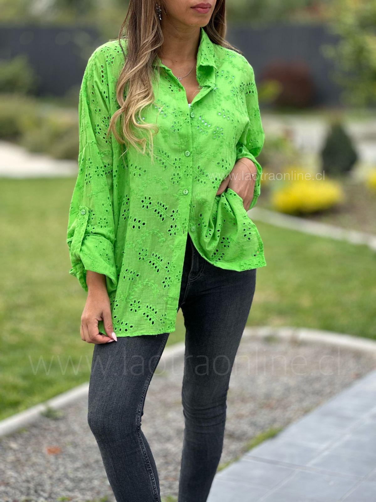 Blusa Madrid verde