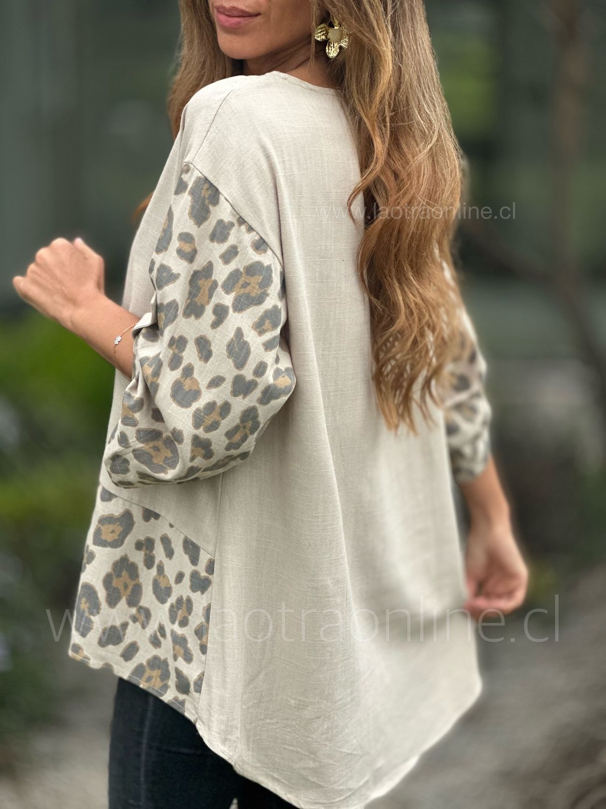 Polera Majestad camel