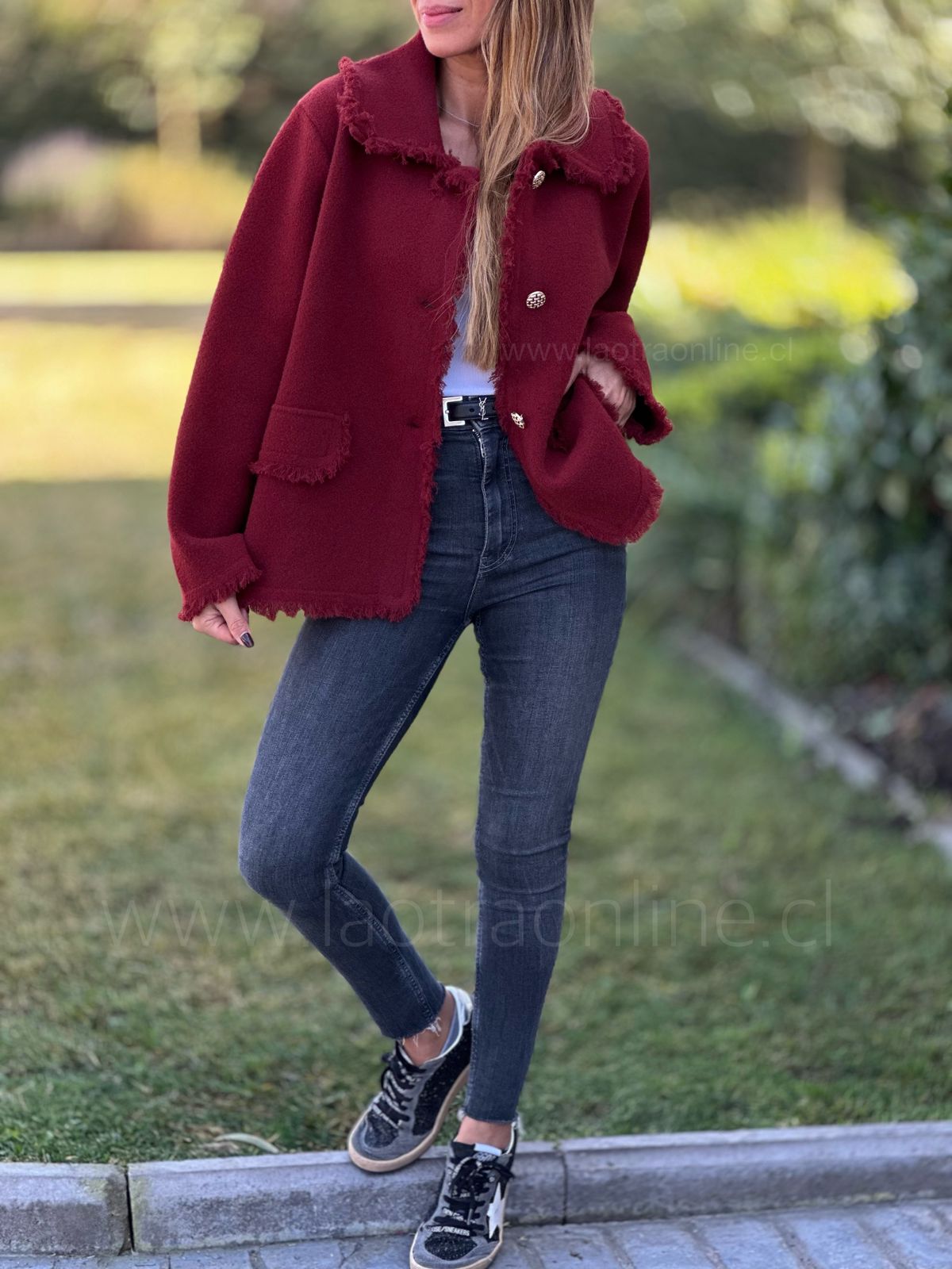 Abrigo Italia cherry