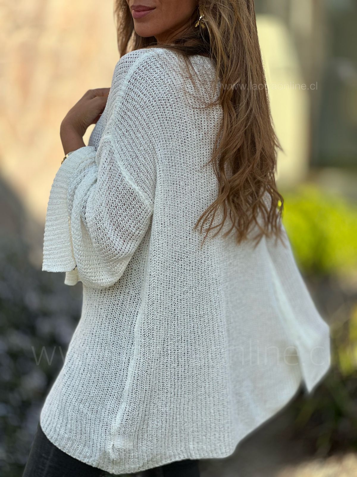 Sweater Bohemio blanco
