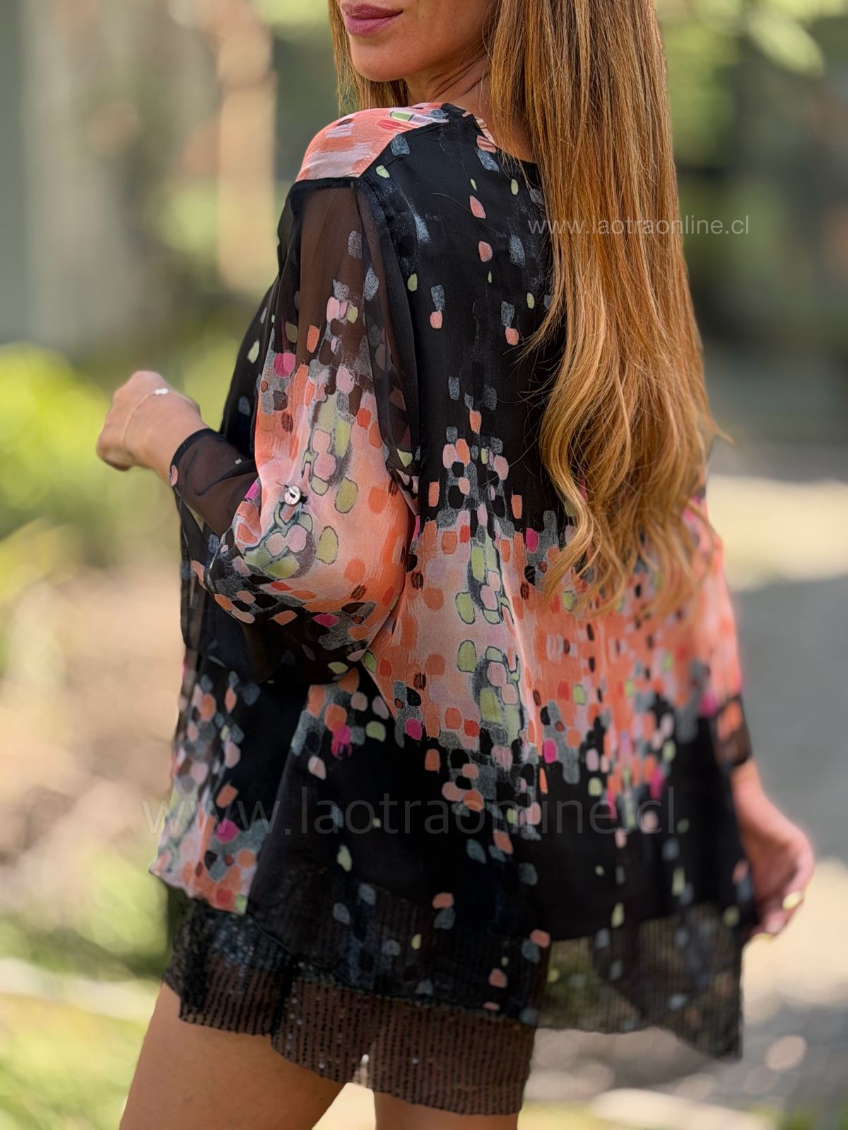 Blusón Oporto negro