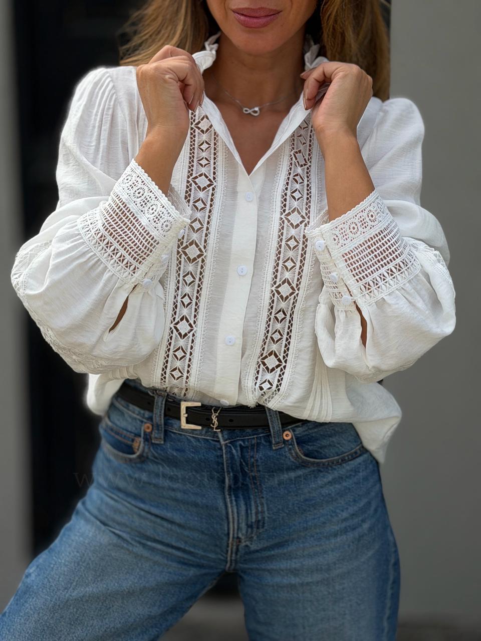 Blusa Girlboss blanco