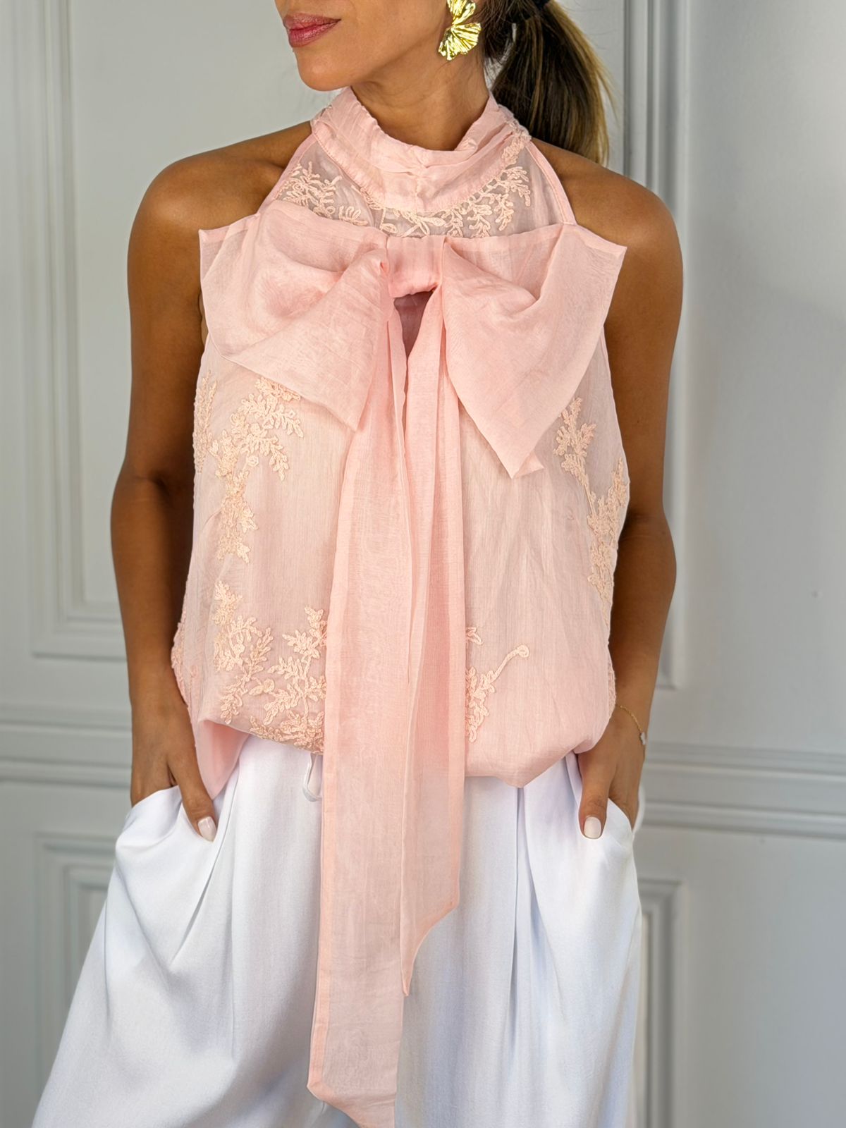 Blusa Dunquerque rosa