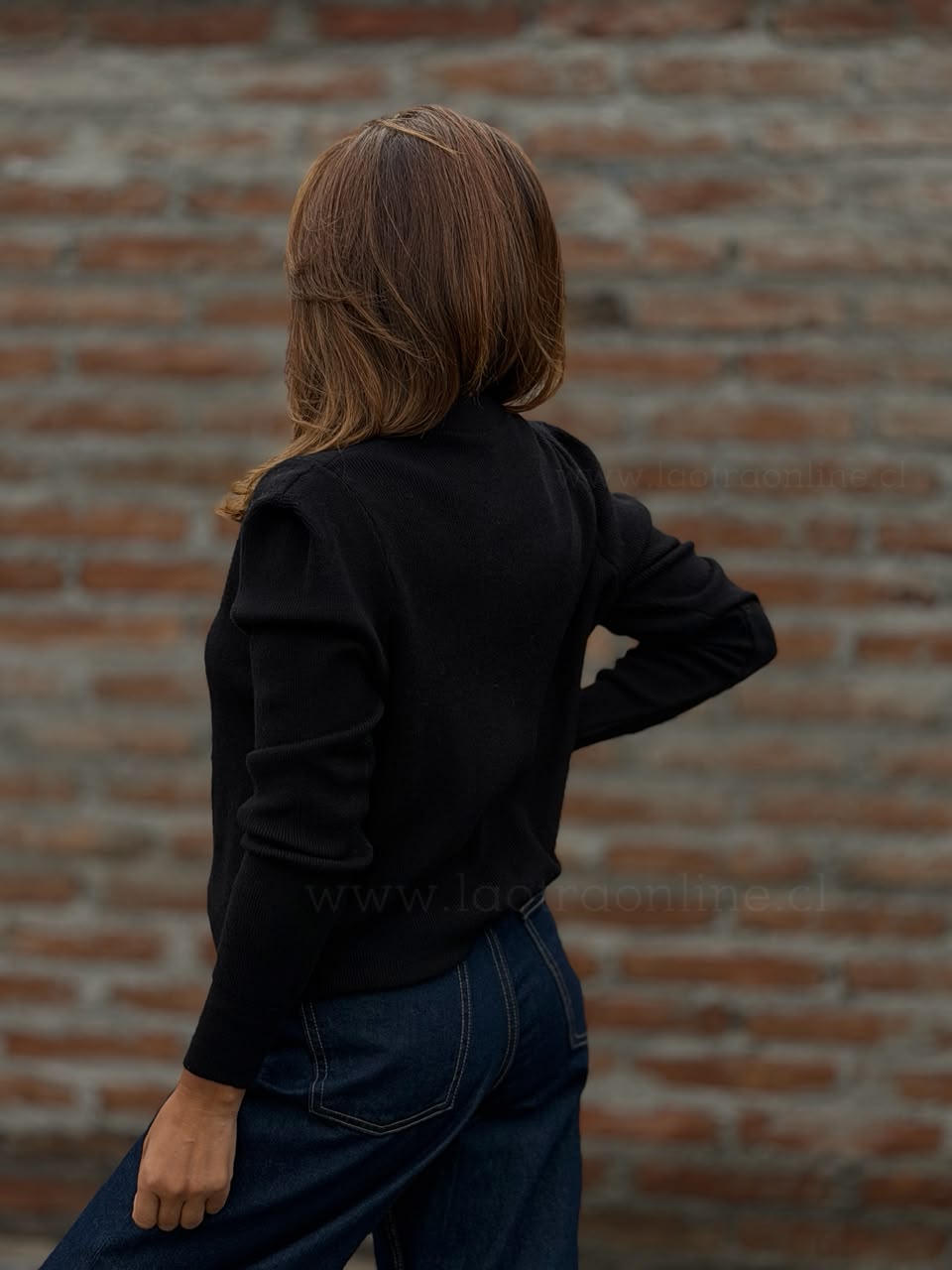 Chaleco Hombrera negro