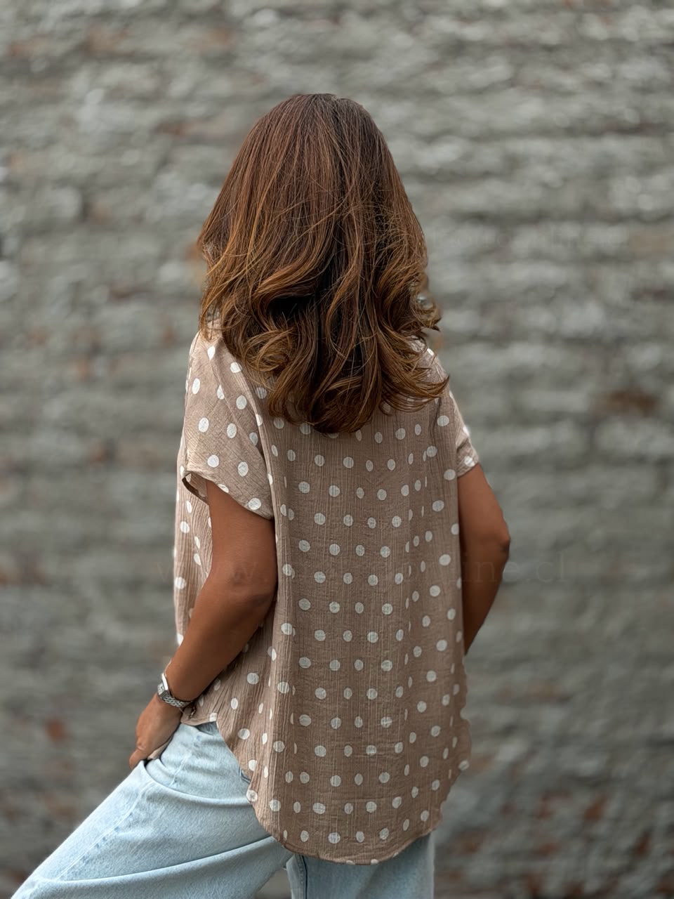 Blusa Chicago moka