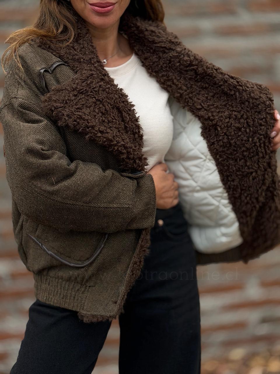 Chaqueta Texas marrón