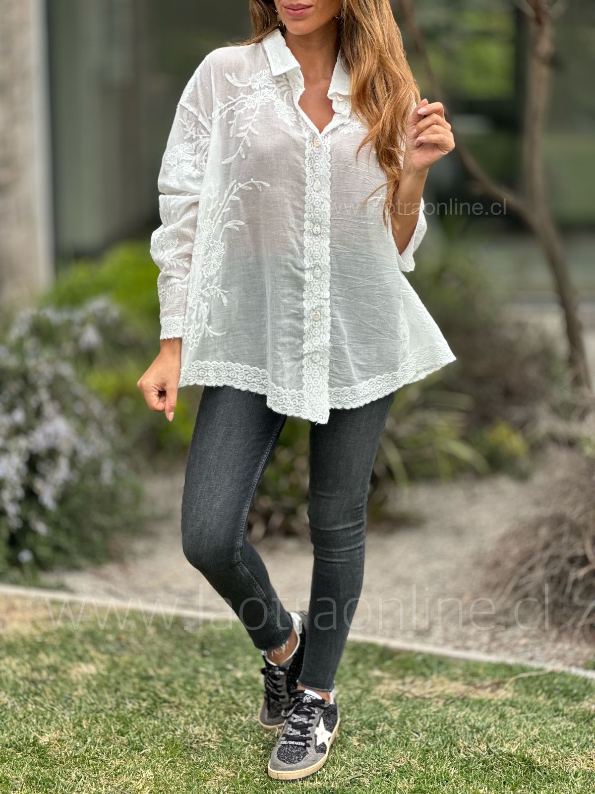 Blusa Capricho blanco