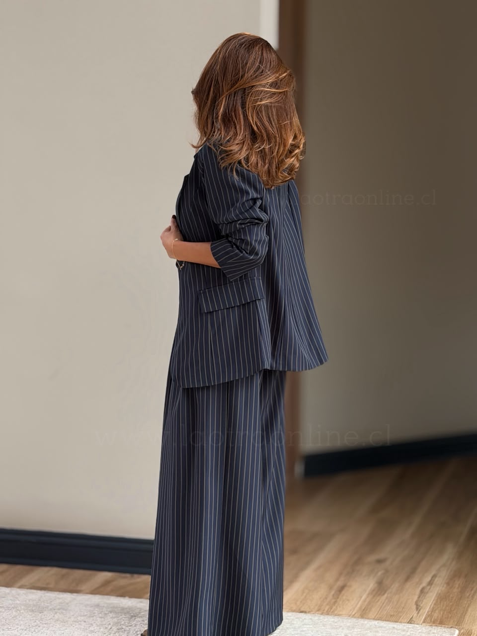 Set Italiano 2 piezas azul