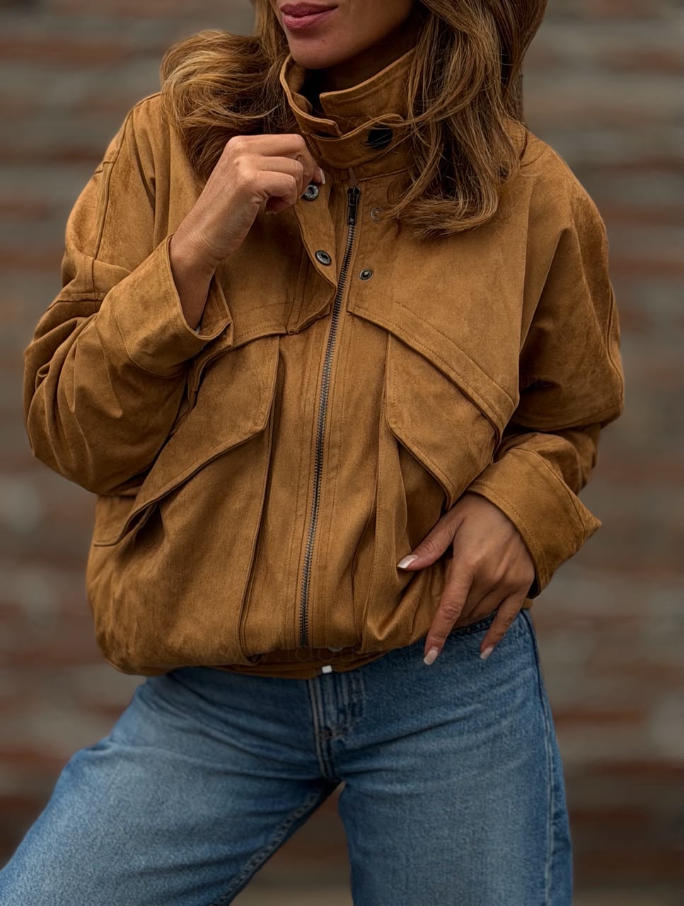 Chaqueta Glamour toffe