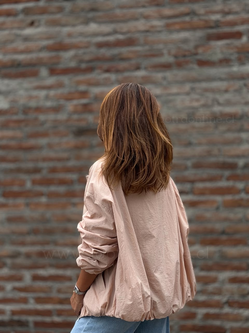 Chaqueta Noruega rosa