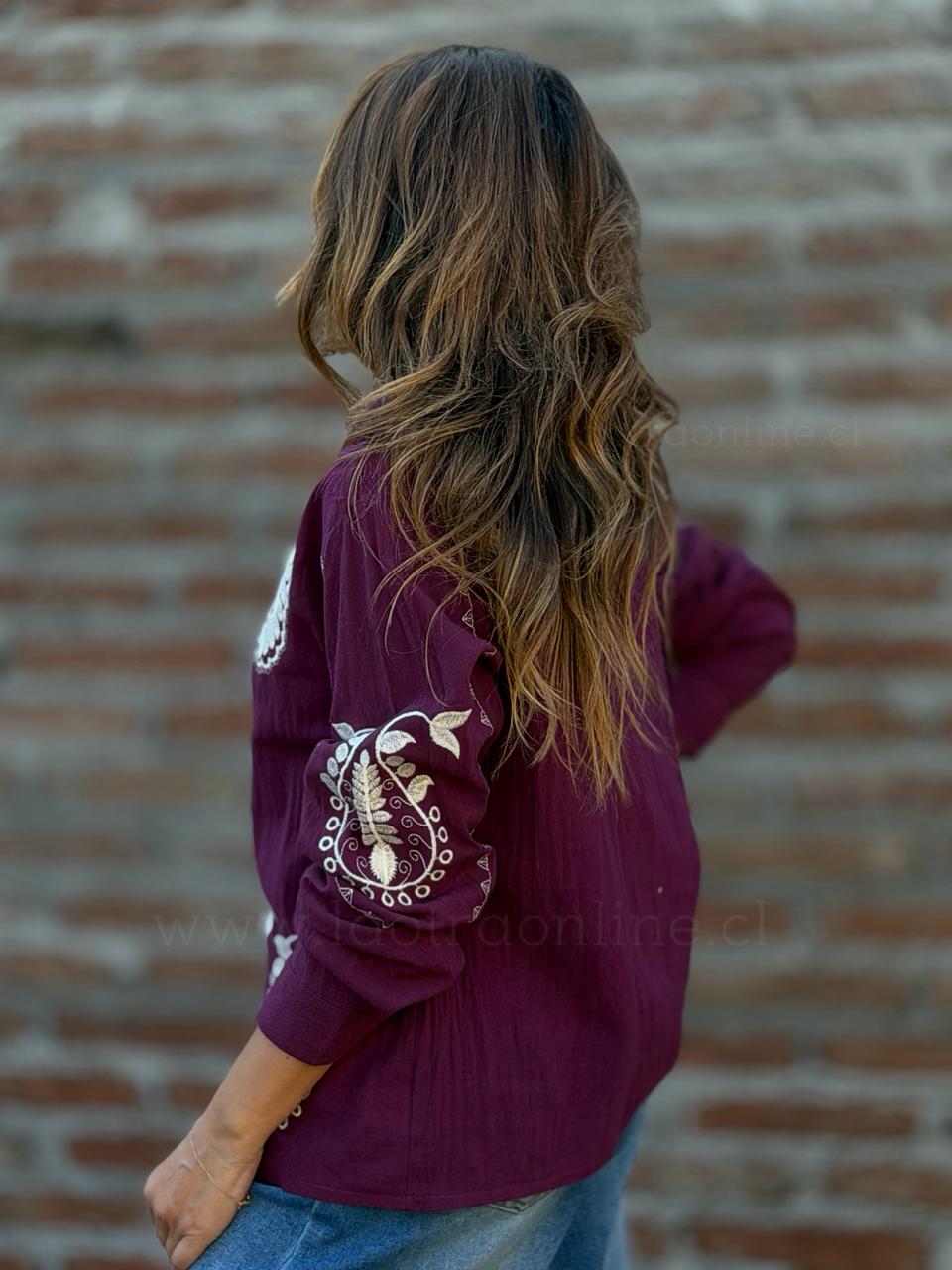 Blusa Capricho uva