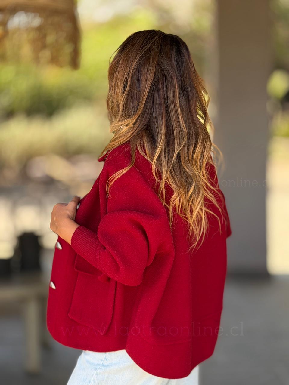 Abrigo Cataluña rojo