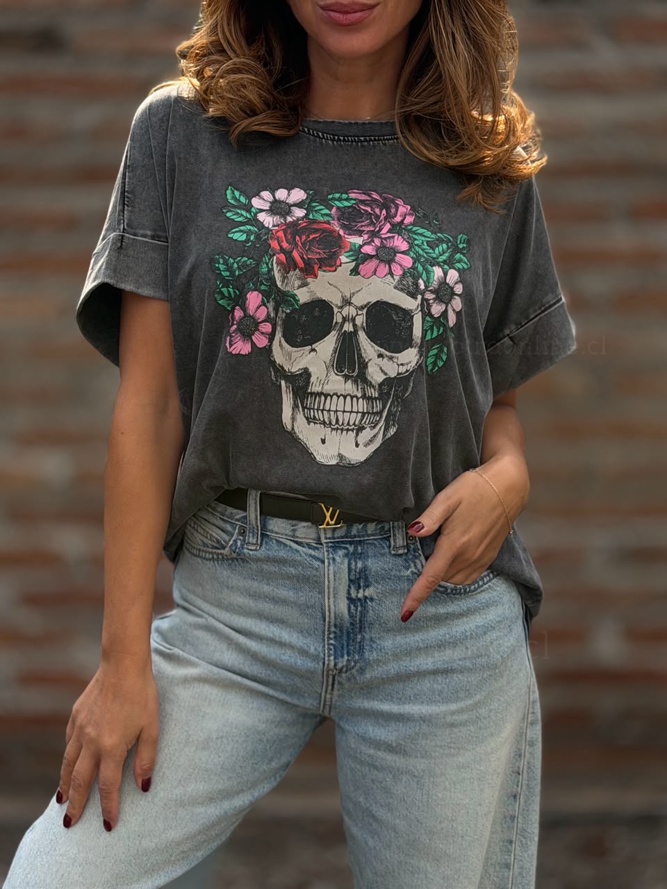 Polera power marengo