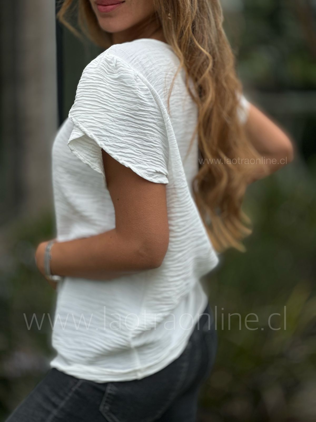 Polera Capadocia blanco