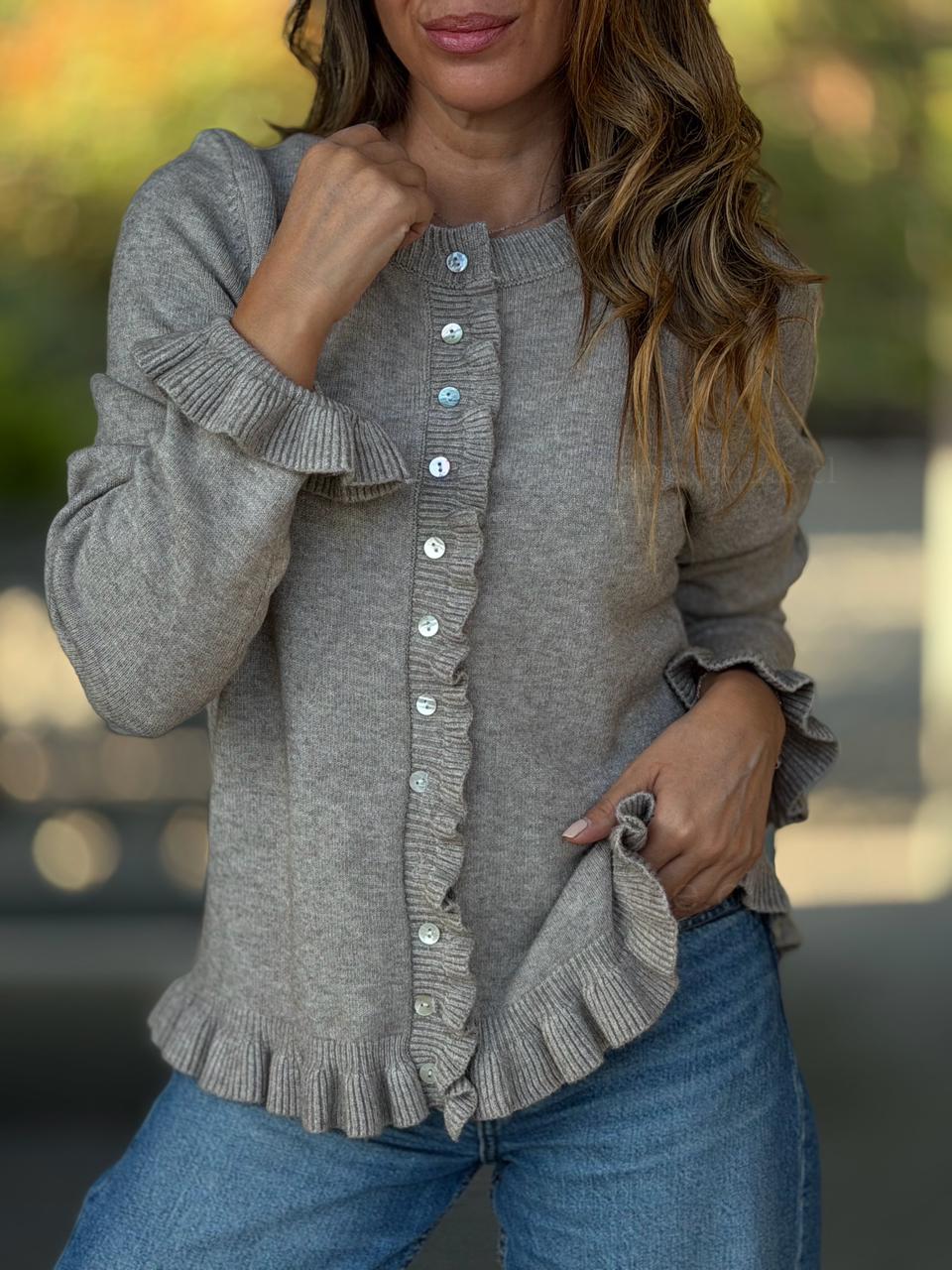 Chaleco Baires taupe