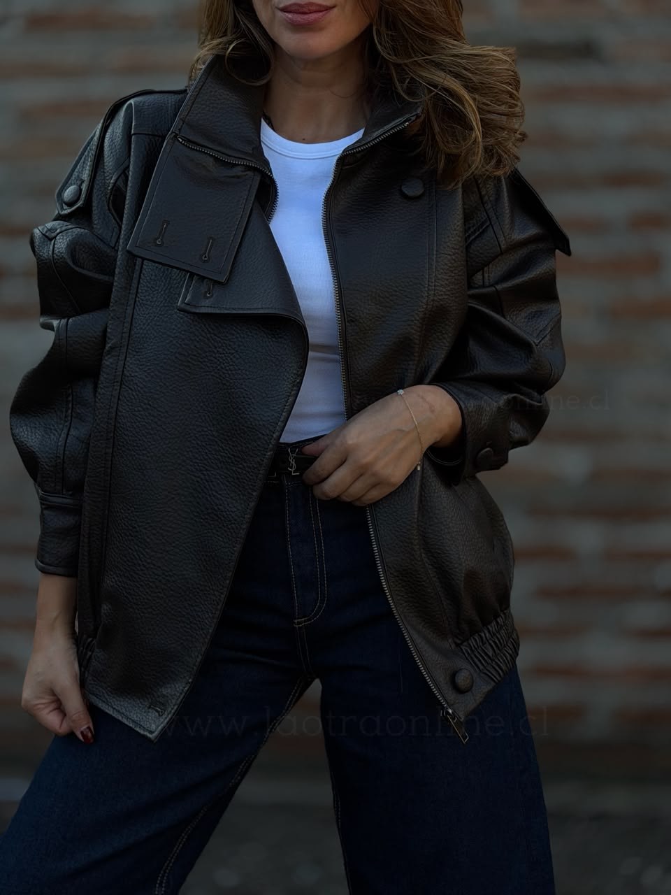 Chaqueta Viral marrón