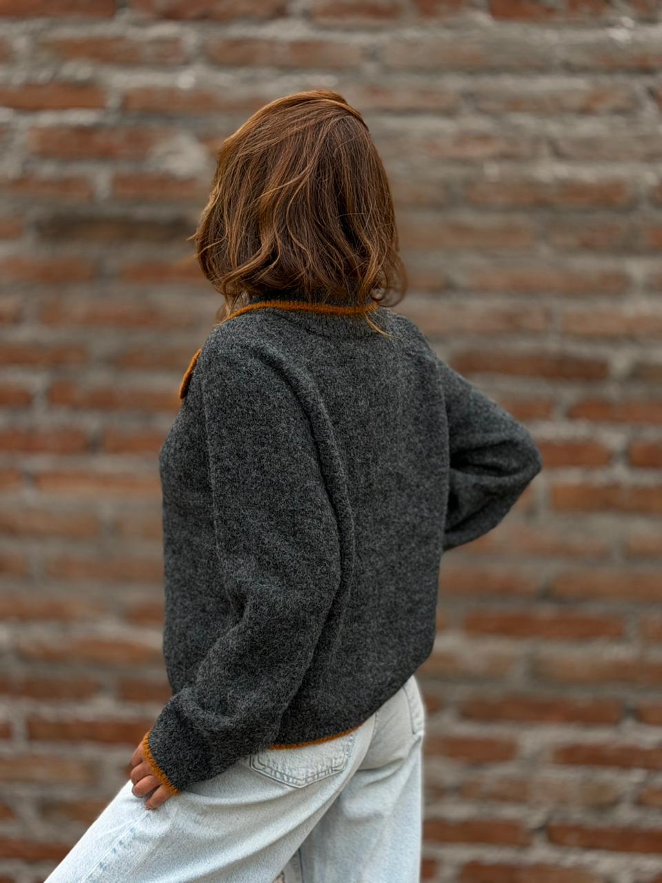 Sweater Madame Babe marengo