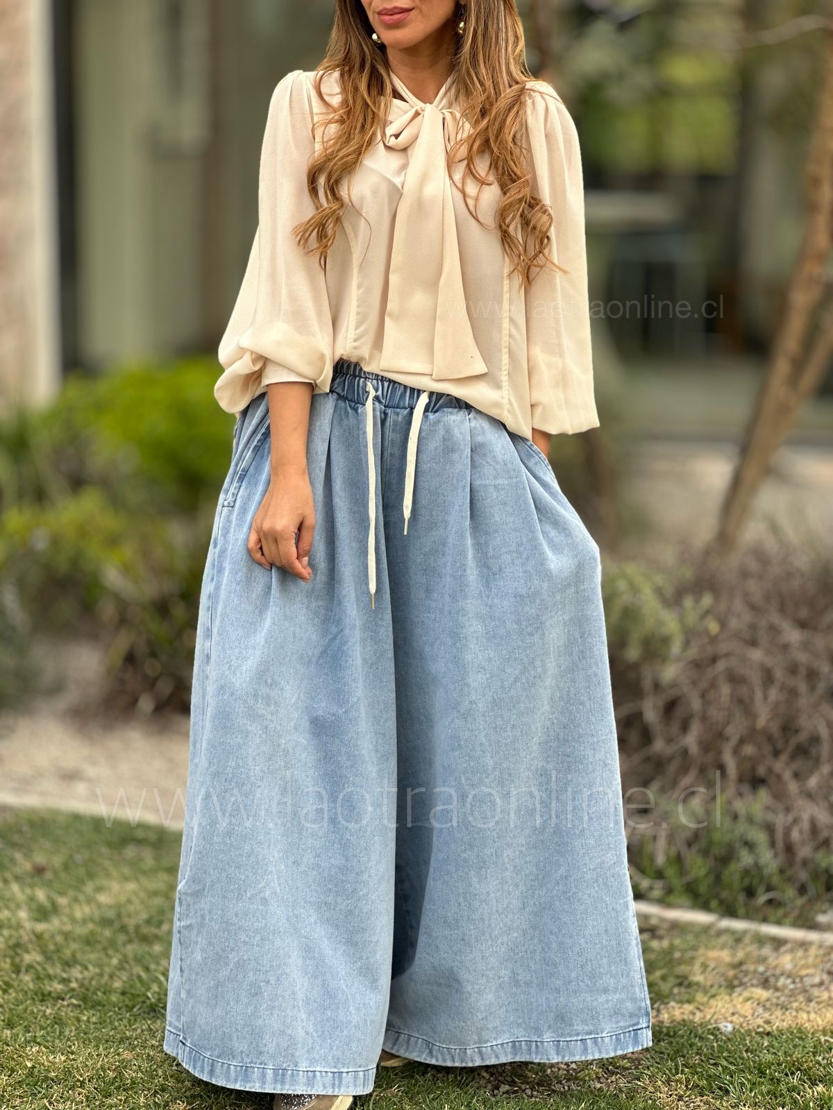 Blusa Belleza vainilla