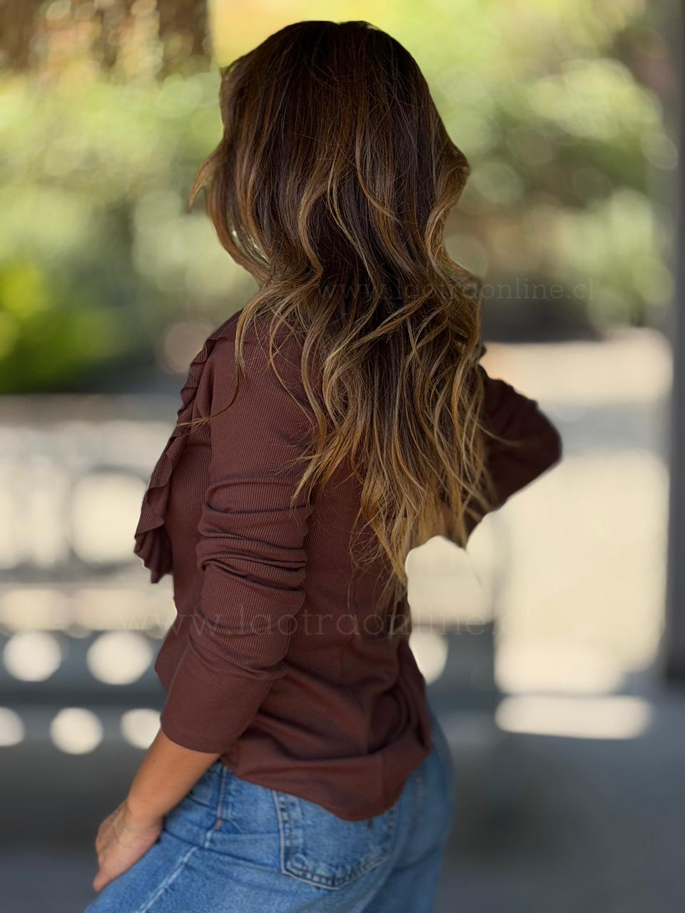 Polera Vuelitos choco